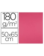 CARTULINA LIDERPAPEL 50X65 CM 180G/M2 FUCSIA PAQUETE DE 25