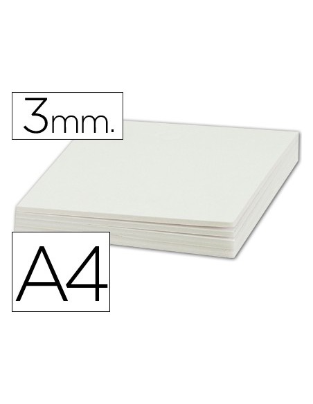CARTON PLUMA DOBLE CARA DIN A4 ESPESOR 3 MM CARTON PLUMA DOBLE CARA DIN A4 ESPESOR 3 MM