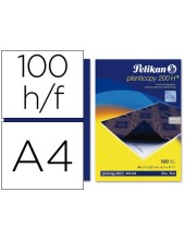 PAPEL CARBON PELIKAN AZUL TAMAÑO A-4 CAJA 100 UDS.