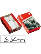 ETIQUETAS COLGANTES APLI 386 13X34MM 1000UD.