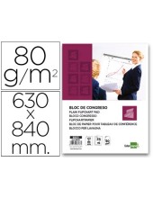 BLOC CONGRESO LIDERPAPEL 63X84MM 25H.