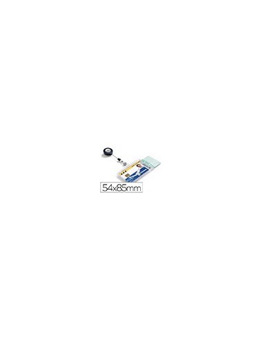 IDENTIFICADOR C/CORDON EXTENSIBLE DOBLE USO VERT/HOR. 54X85MM.8224-19 IDENTIFICADOR C/CORDON EXTENSIBLE DOBLE USO VERT/HOR. 54X85MM.8224-19