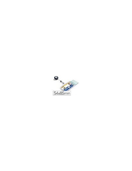 IDENTIFICADOR C/CORDON EXTENSIBLE DOBLE USO VERT/HOR. 54X85MM.8224-19 IDENTIFICADOR C/CORDON EXTENSIBLE DOBLE USO VERT/HOR. 54X85MM.8224-19