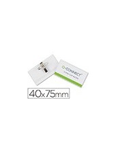 IDENTIFICADOR Q-CONNECT CON PINZA E IMPERDIB KF17457 40X75 MM**63411 2