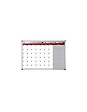 PLANNING MAGNETICO BI-OFFICE MENSUAL LACADO AL.ROTULABLE 60X45 CM 2