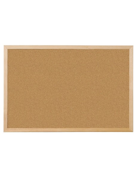 PIZARRA CORCHO Q-CON.90X60 CM MARCO MADERA