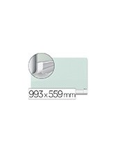 PIZARRA BLANCA NOBO DIAMOND CRISTAL MAGNETICA ESQUINAS RED.993X559 MM 2