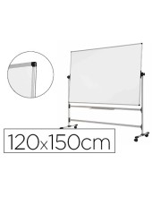 PIZARRA BLANCA BI-OFFICE VITRIFRICADO VOLTEABLE DOBLE 120X150 CM