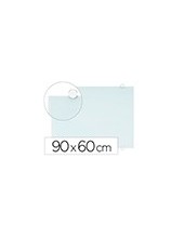 PIZARRA BLANCA Q-CON.CRISTAL MAGNETICA MARCO AL.90X60 CM 2