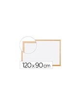 PIZARRA BLANCA Q-CON.LAMINADA MARCO MADERA 120X80 CM 2