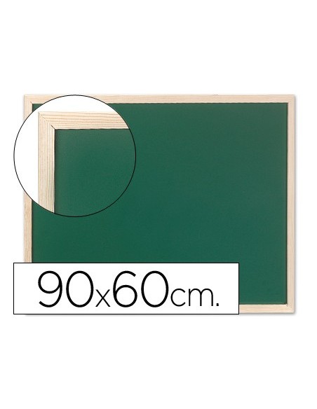PIZARRA VER Q-CON.MARCO MADERA 90X60 SIN REPISA PIZARRA VER Q-CON.MARCO MADERA 90X60 SIN REPISA