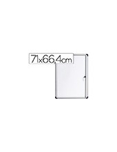 VITRINA ANUNCIOS BI-OFFICE FONDO MAGNETICO INTERIOR 710X664 MM 2