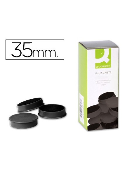 IMANES SUJECION Q-CON.IDEAL PIZARRAS MAGNETICAS35 MM NG.CAJA 10 IM IMANES SUJECION Q-CON.IDEAL PIZARRAS MAGNETICAS35 MM NG.CAJA 10 IM