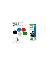 IMANES SUJECION Q-CON.IDEAL PIZARRAS MAGNETICAS35 MM COL.SURT. CAJA 1 2