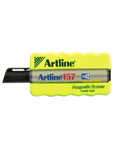 BORRADOR ARTLINE PIZARRA BL.MAGNETICO C/ROTULADOR EK-157 NG.