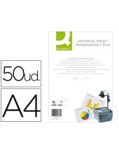 TRANSPARENCIA Q-CON.DIN A4 ALTA CALIDAD KF26074 INK-KET CAJA 50