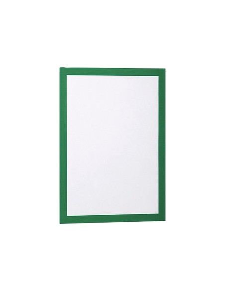 MARCO MAGNETICO A4 DORSO ADH. REMOVIBLE VE.PACK 2 UDS.4872-05