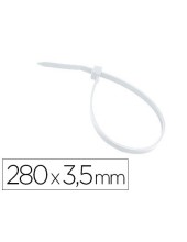 BRIDA 3M PARA INTERIOR BLANCA 280X3,5 MM BOLSA 100 UNIDADES