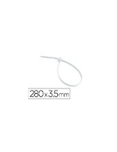 BRIDA 3M PARA INTERIOR BLANCA 280X3,5 MM BOLSA 100 UNIDADES 2