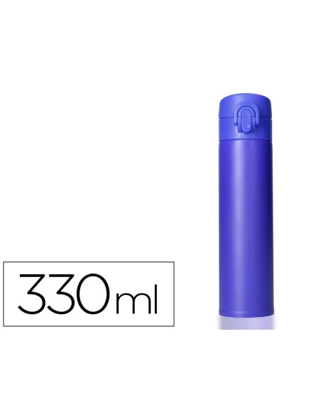 TERMO ACERO INOXIDABLE DOBLE COBERTURA APERTURA FACIL BOTON 330 TERMO ACERO INOXIDABLE DOBLE COBERTURA APERTURA FACIL BOTON 330