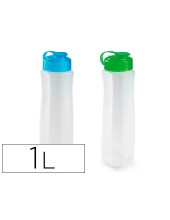 BOTELLA PLASTICFORTE PLAST.1 L 80X80X280MM