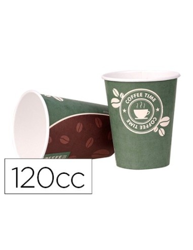 VASO TERMICO CARTON 120 CC PQ.50 UDS.