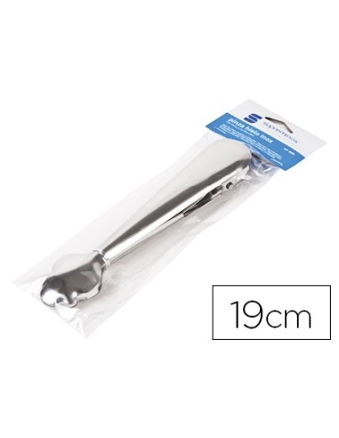 PINZA HIELO SUPREMINOX MUELLE ACERO INOXIDABLE 19 CM