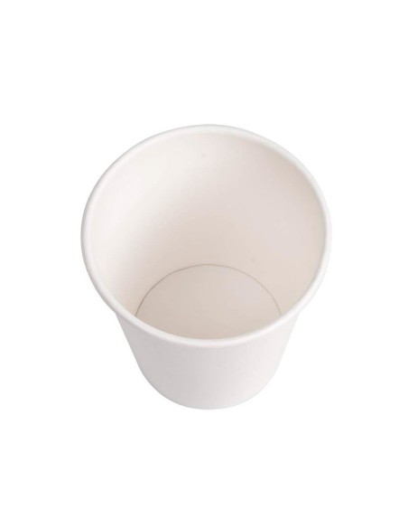 VASO CARTON BIODEGRADABLE BL.360 CC PQ.DE 40 UD.