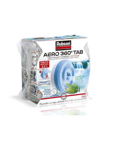 DESHUMIDIFICADO RUBSON AERO 360 AROMATERAPIA FRUTA RECAMBIO PASTILLA