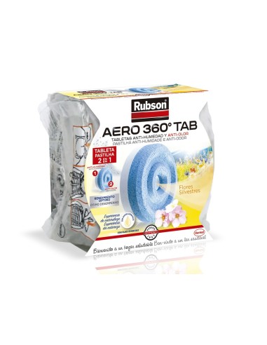 DESHUMIDIFICADO RUBSON AERO 360 AROMATERAPIA VAINILLA REC.PASTILLA