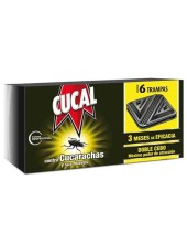 TRAMPA CUCARACHAS CUCALDOBLE CEBO 3 MESES EFICACIA PACK 6 TRAMPAS