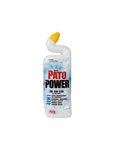 LIMPIADOR DE INODORO PATO FORMULA 4 EN UNO GEL CON LEJIA 750 ML LIMPIADOR DE INODORO PATO FORMULA 4 EN UNO GEL CON LEJIA 750 ML