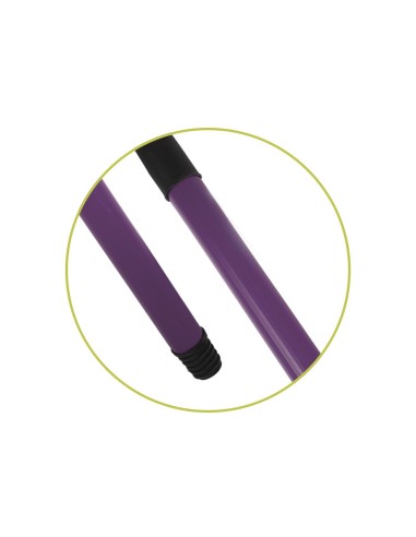 ESCOBA VINILO NIZA FLUOR 30CM CON MANGO METALICO