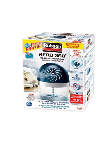 DESHUMIFICADOR RUBSON AERO 360 RECAMBIO PASTILLA