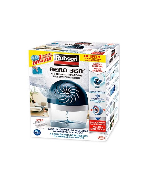 DESHUMIFICADOR RUBSON AERO 360 RECAMBIO PASTILLA