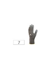 GUANTE POLIESTER ANTIDESLIZANTE LAVABLE ESP. MANUTENCION GRIS T. 7 2
