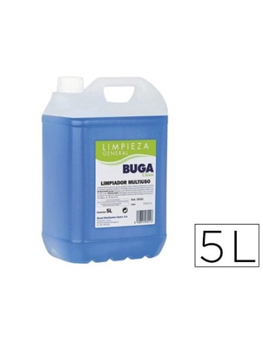 LIMPIADOR MULTIUSOS BUGA CLEAN GARRAFA 5 LITROS