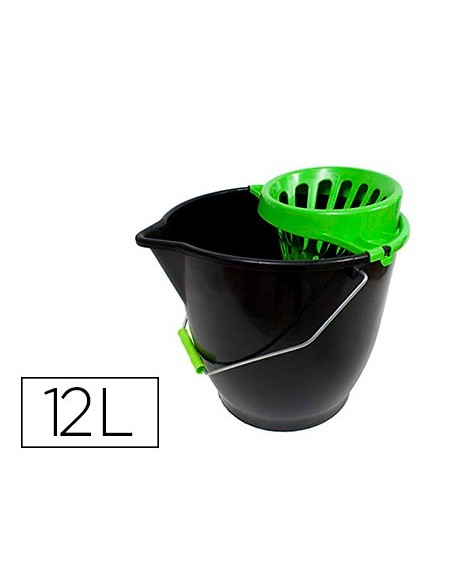 CUBO DE FREGONA CON ESCURRIDOR 12 L CUBO DE FREGONA CON ESCURRIDOR 12 L