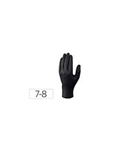 GUANTES DELTAPLUS NITRILO DESECHABLE NG. CAJA 100 UD.TALLA 7-8 2