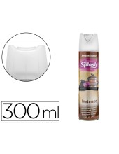 AMBIENTADOR SPRAY SPLASH AROMA INCIENSO BOTE 300 ML