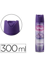 AMBIENTADOR SPRAY SPLASH AROMA LAVANDA BOTE 300 ML