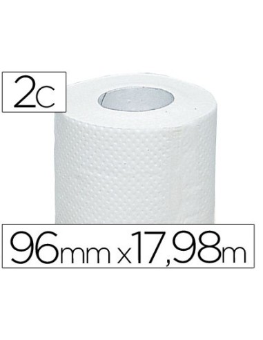 PAPEL HIGIENICO OLIMPIC 2 CAPAS-96,3MM ANCHO X 17,98M LARGO PAQUETE 4