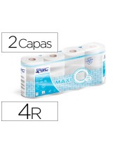 PAPEL COCINA GOMA CAMPS 2 CAP 90 224MM X 21,6 M 21,5 G/M2 PQ 4 ROLLOS