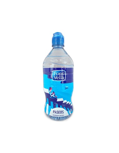 AGUA MINERAL NATURAL FONT VELLA BOTELLA 750 ML