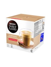 CAFE DOLCE GUSTO CORTADO DESCAFEINADO CAJA MONODOSIS 16 UNIDADES