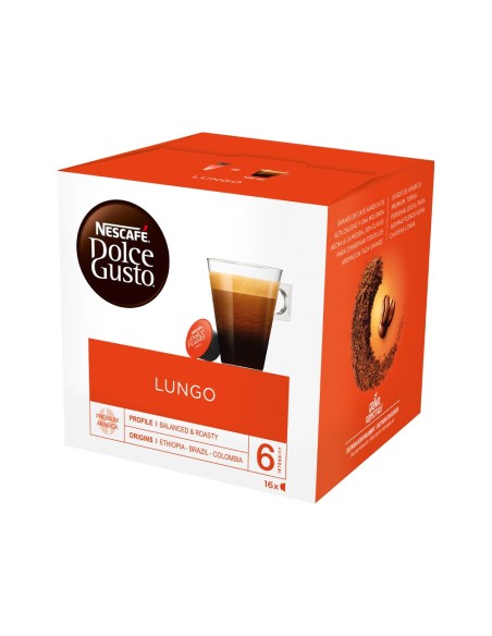 CAFE DOLCE GUSTO LUNGO CAJA MONODOSIS 16 UNIDADES