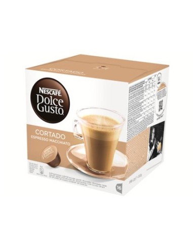 CAFE DOLCE GUSTO  CORTADO MONODOSIS CAJA DE 16 UNIDADES