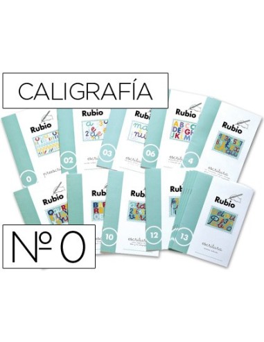 CUADERNO RUBIO CALIGRAFIA Nº 0