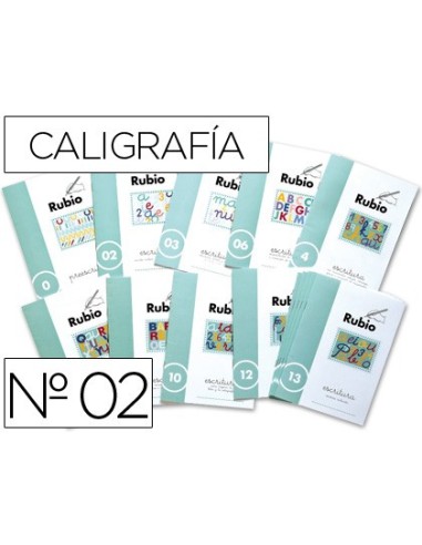 CUADERNO RUBIO CALIGRAFIA Nº 02