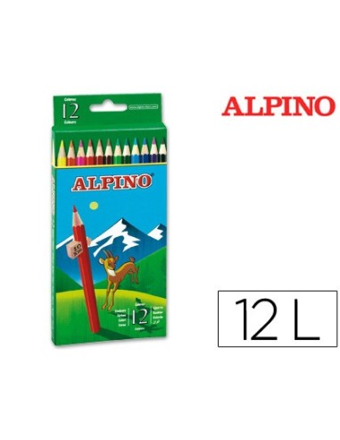 LAPICES COL.ALPINO 654 C/ 12 COL.LARGOS